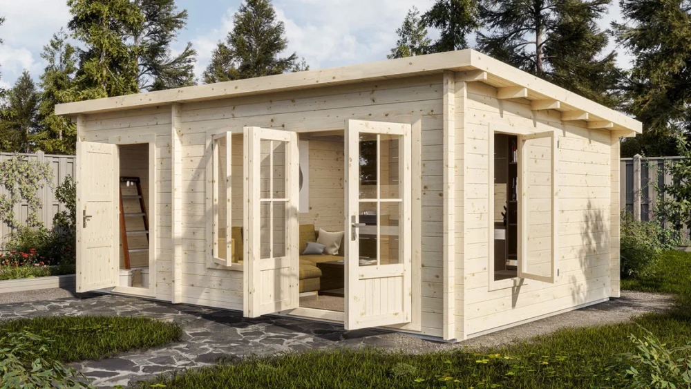 Садовый дом 21 с хозблоком Стандарт